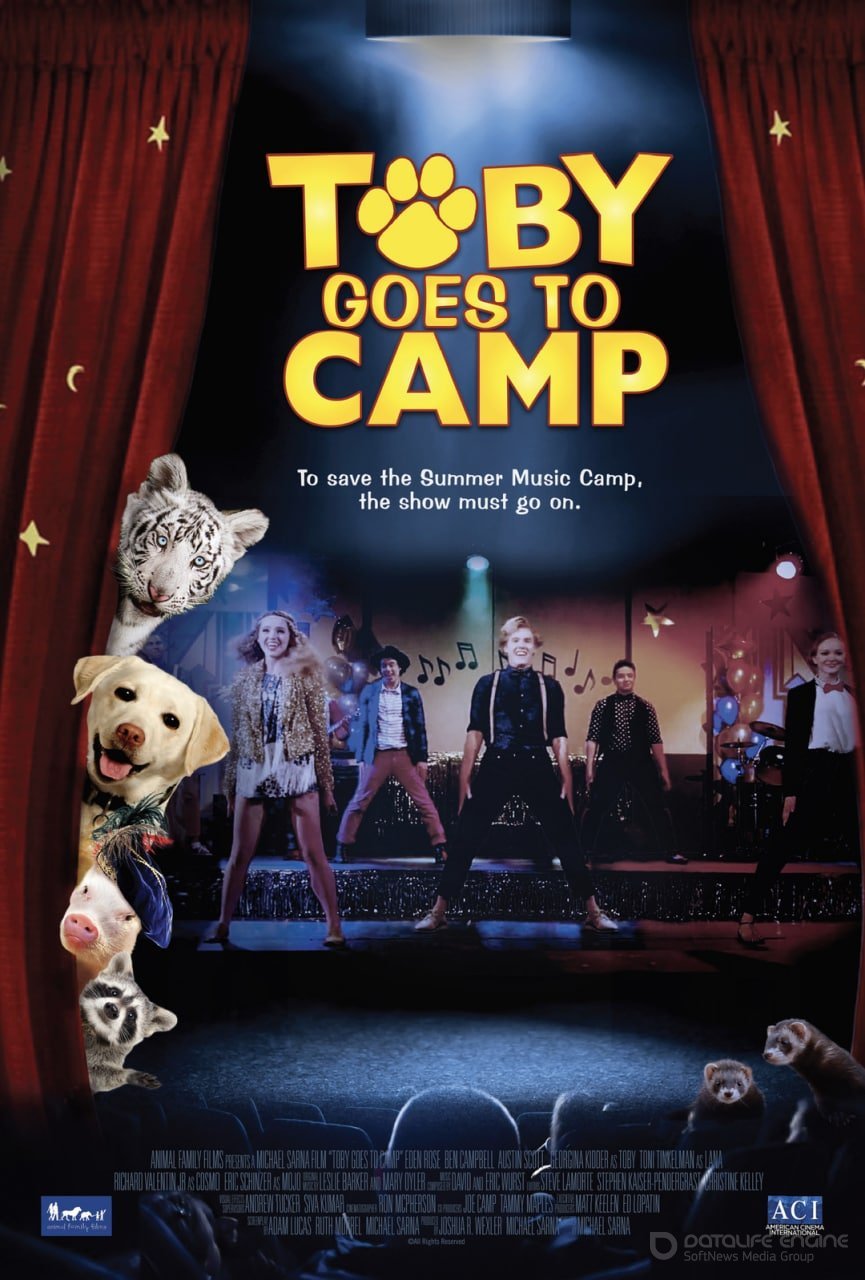 Постер к фильму "Тоби едет в лагерь"